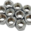 DS Chrome Motorcycle Nylon Insert Lock Nut 10-Pack 7/16"-14