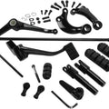 DS Forward Controls With Banded Pegs Black Harley Davidson Sportster