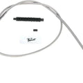 Barnett Clutch Cable +12 Stainless Braided #102-30-10005-12 Harley Davidson