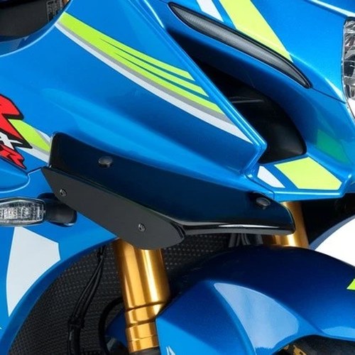 Puig Spoiler Fairing Winglets Black #9738N for Suzuki GSX-R1000R 2017-2025