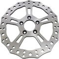 Arlen Ness Jagged Brake Rotor 11.8" Rear Silver #300-021 Harley Davidson