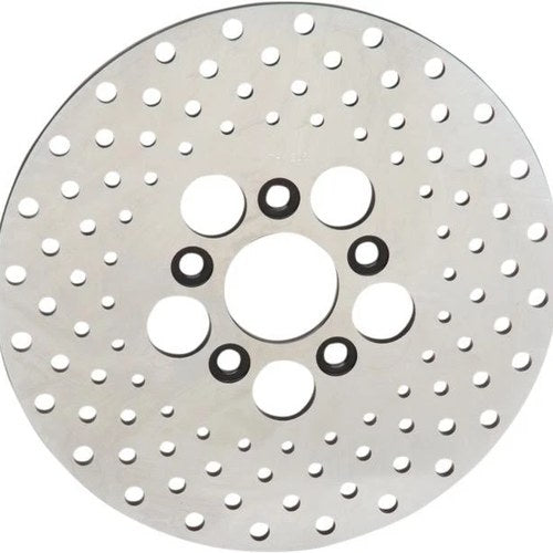 DS Stainless Drilled Front Brake Rotor Harley Davidson Electra Glide 1972-1984