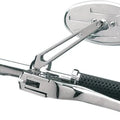 DS Arlen Ness Stealth I Mirror with Blue Sapphire Tint Chrome