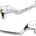 DS Slotted Wide Blade Lever Set Chrome #0610-1684 Harley Davidson