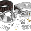 S&S Super E/G Teardrop Air Cleaner Kit Chrome #17-0399 Harley Davidson
