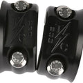 Thrashin OG Clutch & Brake Perch Clamp Set Black for Harleys