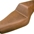 Saddlemen Step-Up LS Seat R. Lattice Stitch Brown #283654 Harley Davidson