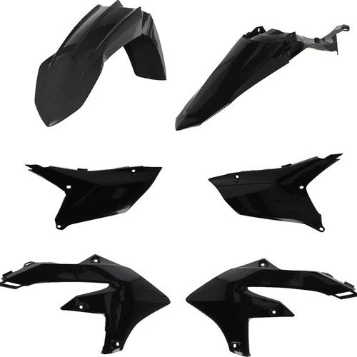 Acerbis Plastics Kit Black #2985970001 for Yamaha WR450F 2024