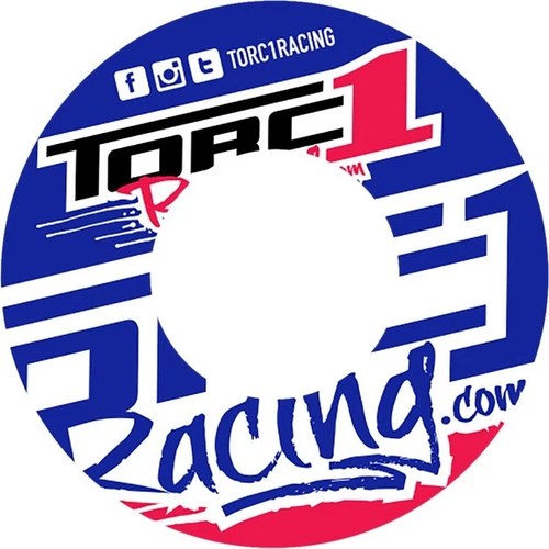 Torc1 Blue/White/Red Grip Donuts