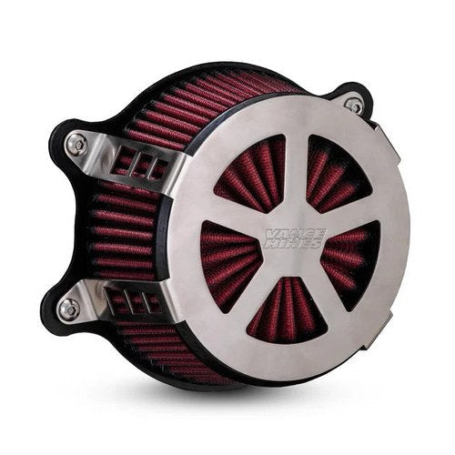 Vance & Hines VO2 Radiant V Air Intake Kit Brushed #71464 Harley Davidson