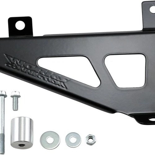 Works Connection Radiator Braces Black #18-B126 Yamaha YZ65 2018/2020