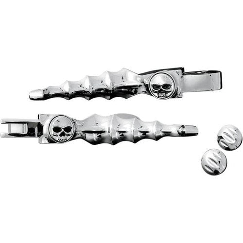 Kuryakyn Zombie Levers Chrome #1058 Harley Davidson