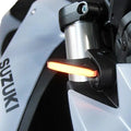 New Rage Cycle LED Front Turn Signals Amber #GSX8R-FB for Suzuki GSX-8R 2024