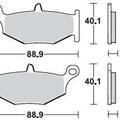 Braking SM1 Brake Pads #924SM1 for Suzuki