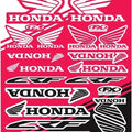 Factory Effex Sticker Sheet for Honda Crf Style