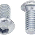 Bolt Motorcycle Hardware Button Head Allen Bolts M6 x 12mm 10-Pack