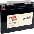 Power Max Maintenance-Free Battery YT9B-4 #GT9B-4 Yamaha YP400 Majesty 2005-2008