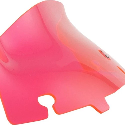 Klock Werks Ice Kolor Flare Windshield 4" Red #KWW-01-0650 Harley Davidson