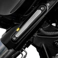 Kodlin Elypse Front Fork Turn Signals Black Contrast #K68468 Harley Davidson
