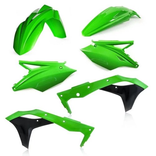 Acerbis Plastics Kit 20 Green/Black/White Kawasaki KX250F 2020