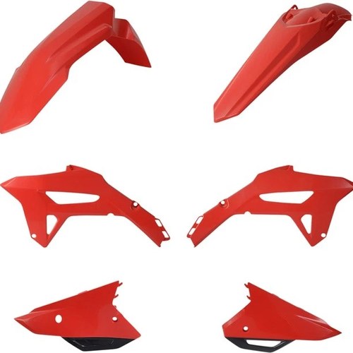 Acerbis Plastics Kit Red 2858910227 for Honda Crf 450/CRF 250