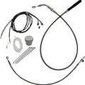 Fat Baggers EZ Install Cable/Line Kit for 16" Ape Bars Stainless #119016