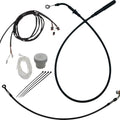 Fat Baggers EZ Install Cable/Line Kit for 18" Ape Bars Black #119918-B