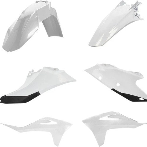 Acerbis Plastics Kit White/Black #2872801035 Gas EC 300/EC 250