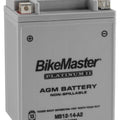 BikeMaster Agm Platinum II Battery #MS12-14-A2 fits Honda/Aprilia