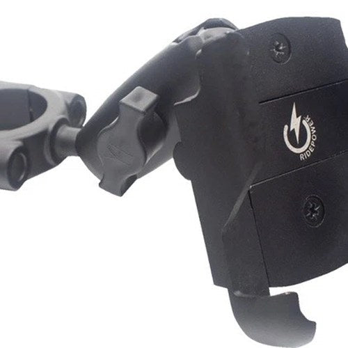 RidePower Phone Holder With Mount Large 1.5" Black