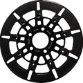 Sbs 9-Spoke Brake Rotor Design C Rear Black 7145C-B Harley Davidson Dyna/Softail
