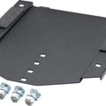 Moose Adventure Bike Rack Mounting Plate 8" x 6" Black