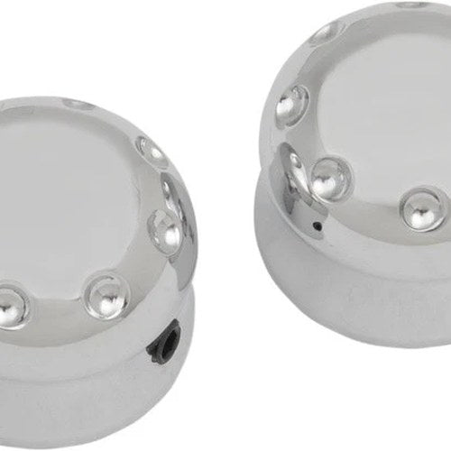 Covingtons Axle Caps Front Chrome #C0010-C Harley Davidson