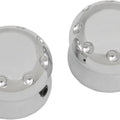 Covingtons Axle Caps Front Chrome #C0010-C Harley Davidson