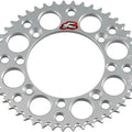 Renthal 428 Ultralight Aluminum Rear Sprocket 47T Silver #121U-428-47GPSI
