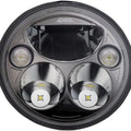 Custom Dynamics 7" TruBEAM LED Headlight Black CDTB-7-I-B Indian Chief/Chieftain