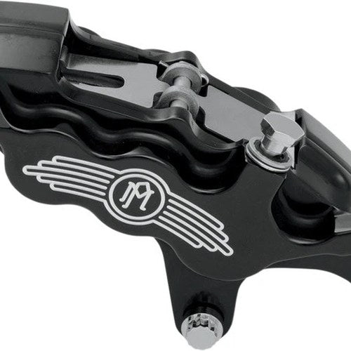 PM 6-Piston Bolt-On Caliper for 11.5" Rotor Front Right Contrast Cut 0051-2916BM