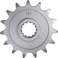 Moose 520 Front Sprocket 15T #26-3132-15CRMO for Suzuki/Kawasaki
