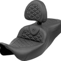 Saddlemen RoadSofa TG Extended Reach Seat With Backrest #808-07B-211B0