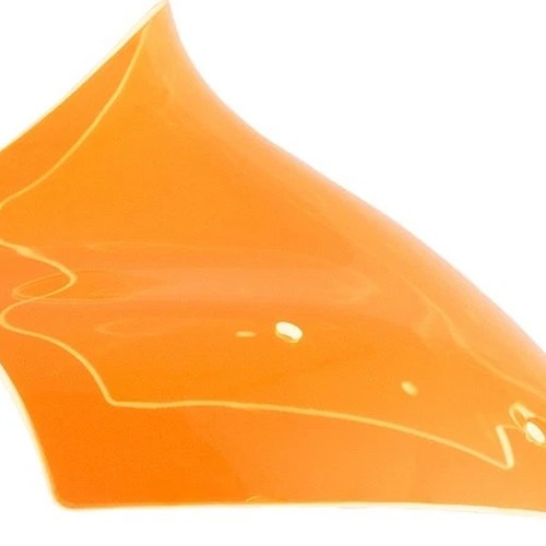 Klock Werks Sport Flare Windshield 8" Orange Ice Harley Davidson Road Glide