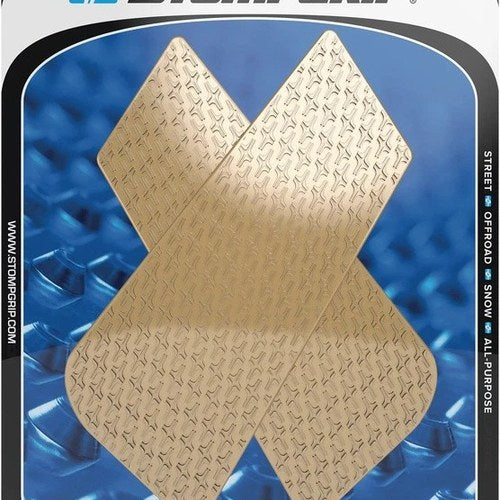 Stomp Icon Profile Universal Traction Pad Tank Kit Clear
