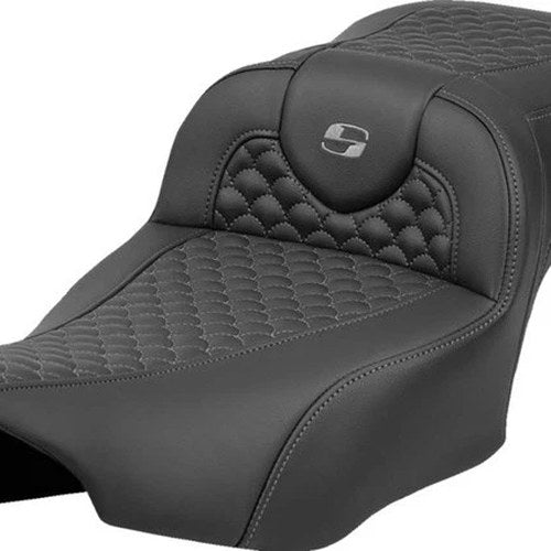 Saddlemen RoadSofa DS Extended Reach Seat Dark Grey Stitch #823-07-20902