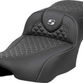Saddlemen RoadSofa DS Extended Reach Seat Silver Stitch #823-07-20905