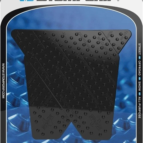 Stomp Volcano Profile Traction Pad Tank Grips Black for Yamaha Super Tenere