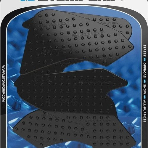Stomp Volcano Profile Traction Pad Tank Grips Black BMW F 900 R 2020-2025