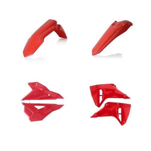 Acerbis Plastics Kit Red #2986750004 for Honda CRF450RX/CRF250RX 4-Stroke 2025