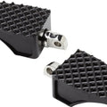 LA Choppers County Line Driver Footpegs Black Harley Davidson Softail