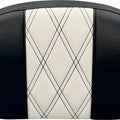 Le Pera Sissy Bar Pad Large GT1/HR1 Black/White
