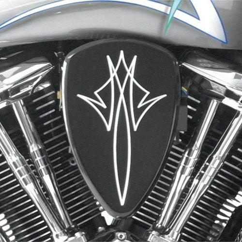 Baron Big Air Cleaner Kit Pinstripe Black #BA-2013-13B for Yamaha