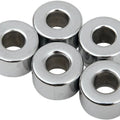 DS Chrome Steel Spacer 5-Pack .25" x 3/8" Thick